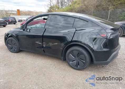 2026 Tesla Model Y Long Range Dual Motor All-Wheel Drive/Long Range Launch Series from USA, damaged, VIN 7SAYGDEE5TA414553